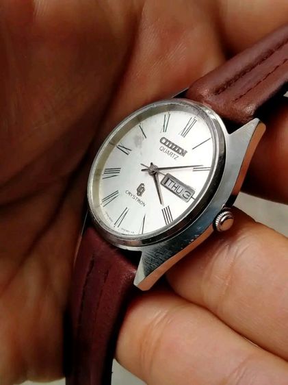 นาฬิกา Citizen Crystron ถ่าน
สภาพดี เดินดี ใช้งานปกติ  รูปที่ 3