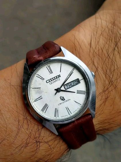 นาฬิกา Citizen Crystron ถ่าน
สภาพดี เดินดี ใช้งานปกติ  รูปที่ 8