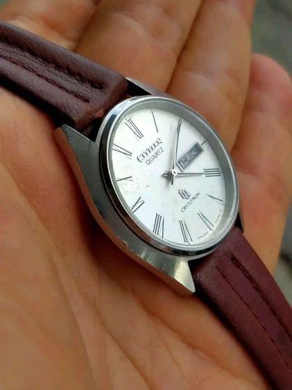 นาฬิกา Citizen Crystron ถ่าน
สภาพดี เดินดี ใช้งานปกติ  รูปที่ 2