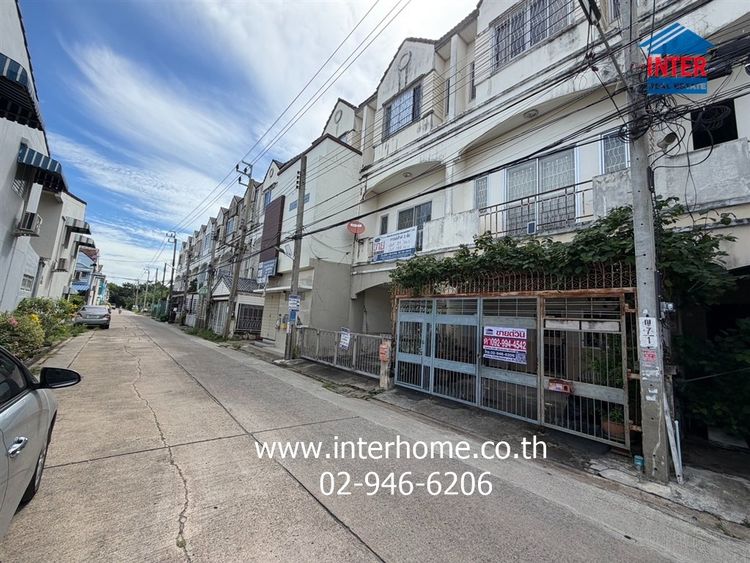 ทาวน์เฮ้าส์ 3 ชั้น 21 ตร.ว. หมู่บ้านจันทิมาธานี2 ถนนกาญจนาภิเษก บางบัวทอง นนทบุรี รูปที่ 2