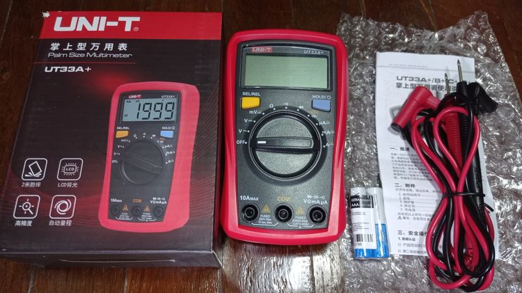 ขาย Multimeter UNI-T UT33A+ และ Aneng AN113C ตัวละ 300บาท รูปที่ 3
