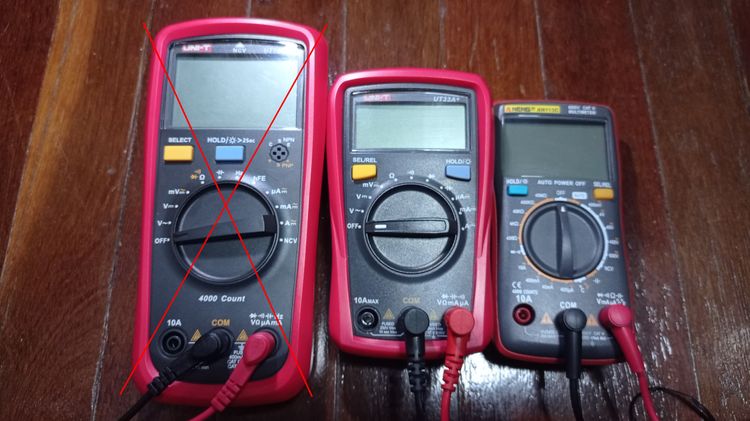 ขาย Multimeter UNI-T UT33A+ และ Aneng AN113C ตัวละ 300บาท
