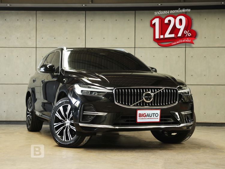รถ Volvo XC60 2.0 RechargeT8 Inscription AWD สี ดำ