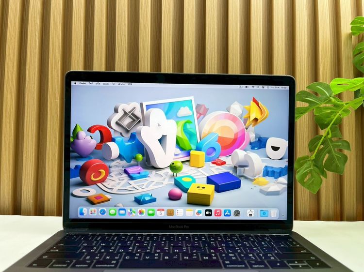 MacBook Pro 13-inch 2017 Ram8GB SSD256GB Two Thunderbolt 3ports SpaceGray รูปที่ 4