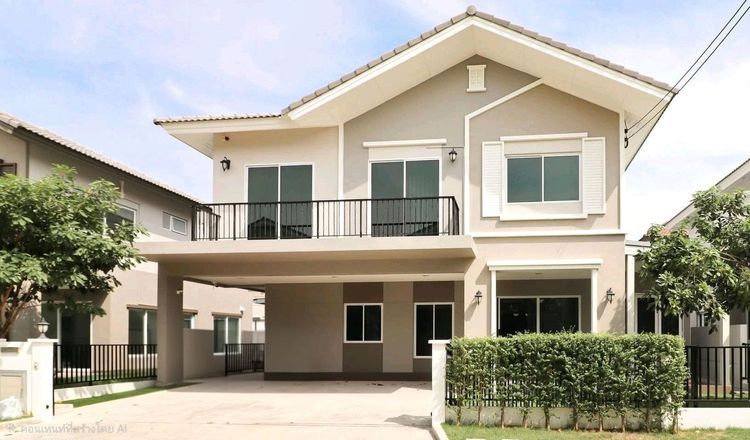 ให้เช่าบ้านเดี่ยว2ชั้น 60ตรว. โครงการติดถนนใหญ่ พระราม5-ราชพฤกษ์ ใกล้รรนานาชาติRIS