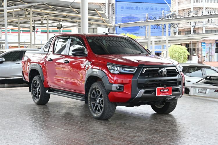 Toyota Hilux Revo 2025 Double Cab Prerunner 2x4 2.4 Rocco Pickup ดีเซล ไม่ติดแก๊ส เกียร์อัตโนมัติ แดง รูปที่ 3