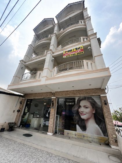 ขาย-ปล่อยเช่าอาคารพาณิชย์2คูหา 4ชั้น 50ตรว. ห้องหัวมุม