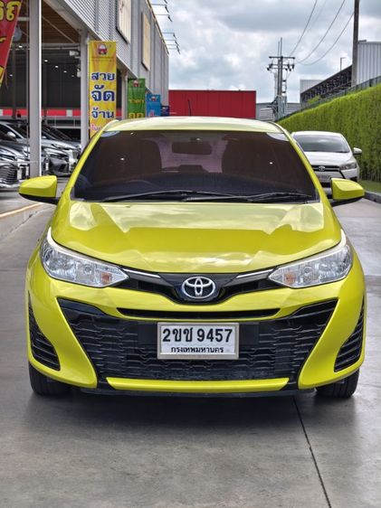 Toyota Yaris 2020 1.2 Entry Sedan เบนซิน ไม่ติดแก๊ส เกียร์อัตโนมัติ เขียว รูปที่ 2