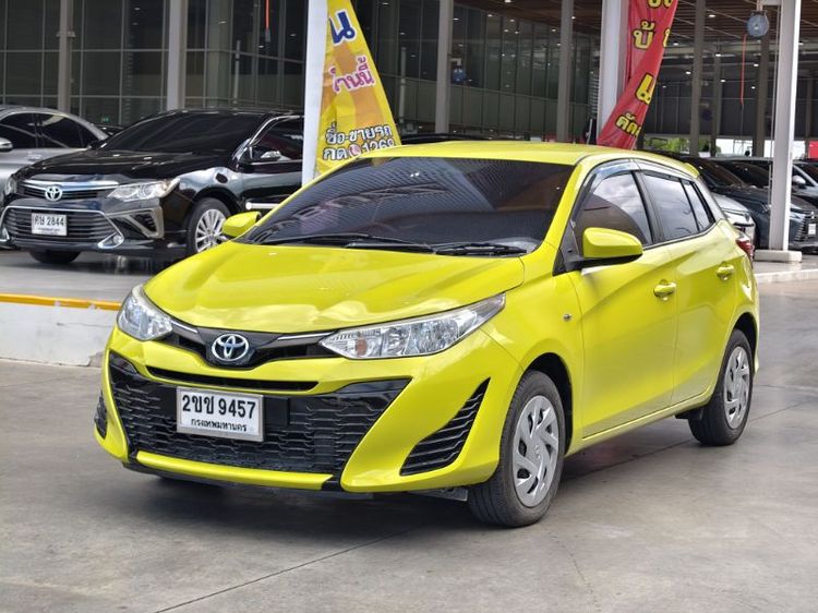 Toyota Yaris 2020 1.2 Entry Sedan เบนซิน ไม่ติดแก๊ส เกียร์อัตโนมัติ เขียว รูปที่ 3