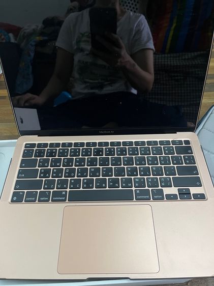 แมคบุ๊ค 13" ชิป Apple M1 (สี Gold) สภาพสวย อุปกรณ์ครบกล่อง ✨ รูปที่ 2
