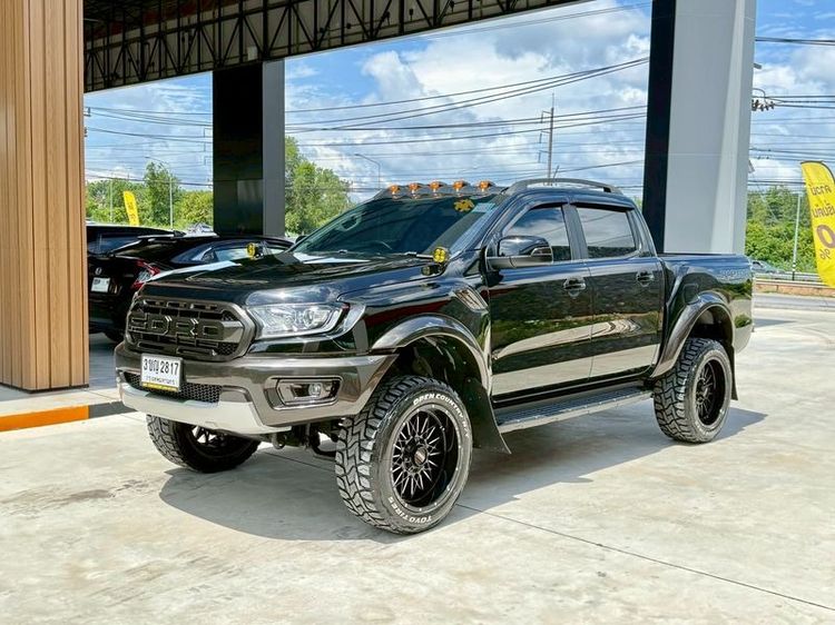 รถ Ford Ranger 2.2 Hi-Rider XLT สี ดำ