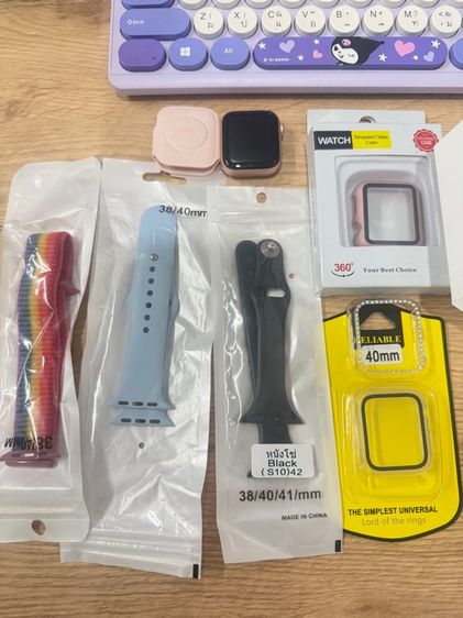 โรสโกลด์ apple watch series 5 มือสอง