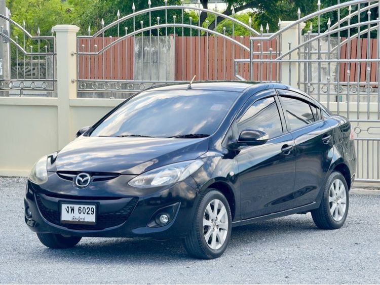 Mazda Mazda 2 2012 1.5 Elegance Groove Sedan เบนซิน ไม่ติดแก๊ส เกียร์อัตโนมัติ ดำ รูปที่ 3