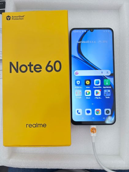 ยี่ห้ออื่นๆ 64 GB สินค้าตัวโชว์  Realme Note 60 สภาพเหมือนใหม่ มีตำหนินิดหน่อย 