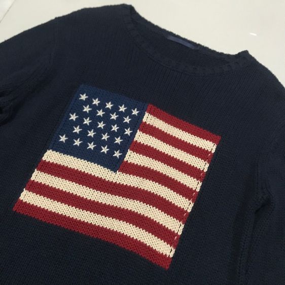 เสื้อแขนยาวปักธงเมกา ไซร์’L สภาพใหม่หาอยากคับ รูปที่ 3