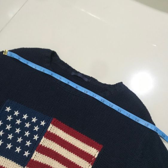เสื้อแขนยาวปักธงเมกา ไซร์’L สภาพใหม่หาอยากคับ รูปที่ 8
