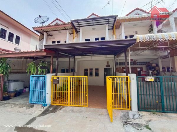 ขายทาวน์เฮ้าส์ 2 ชั้นเนื้อที่ 20 ตารางวา 2ห้องนอน 2ห้องน้ำ แอร์ เฟอร์ครบ บ้านพร้อมเข้าอยู่ ถนน เทพารักษ์ ซอยมังกร ราคาขาย 1.5 ล้านบาท