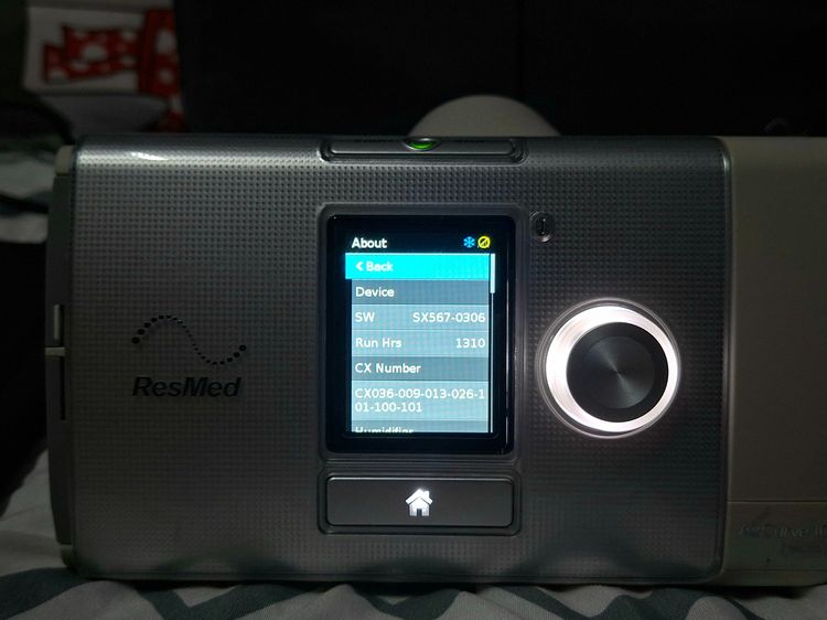 ResMed AirCurve 10 VAuto (BiPAP ตัวท็อป) รูปที่ 4