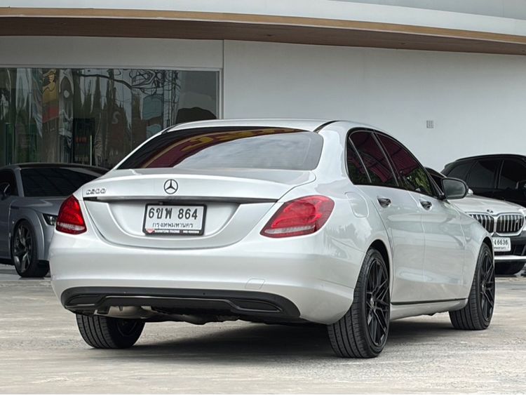 Mercedes-Benz C-Class 2015 C200 Sedan เบนซิน ไม่ติดแก๊ส เกียร์อัตโนมัติ เทา รูปที่ 4