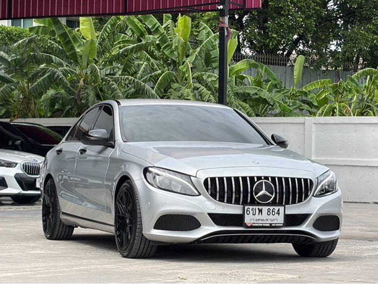 รถ Mercedes-Benz C-Class C200 สี เทา