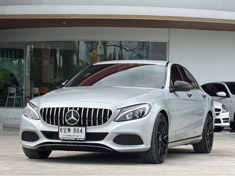 Mercedes-Benz C-Class 2015 C200 Sedan เบนซิน ไม่ติดแก๊ส เกียร์อัตโนมัติ เทา รูปที่ 3
