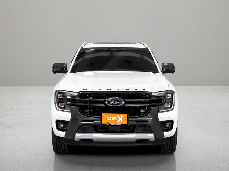 Ford Everest 2023 2.0 Bi-Turbo Wildtrak 4WD Utility-car ดีเซล ไม่ติดแก๊ส เกียร์อัตโนมัติ ขาว รูปที่ 3