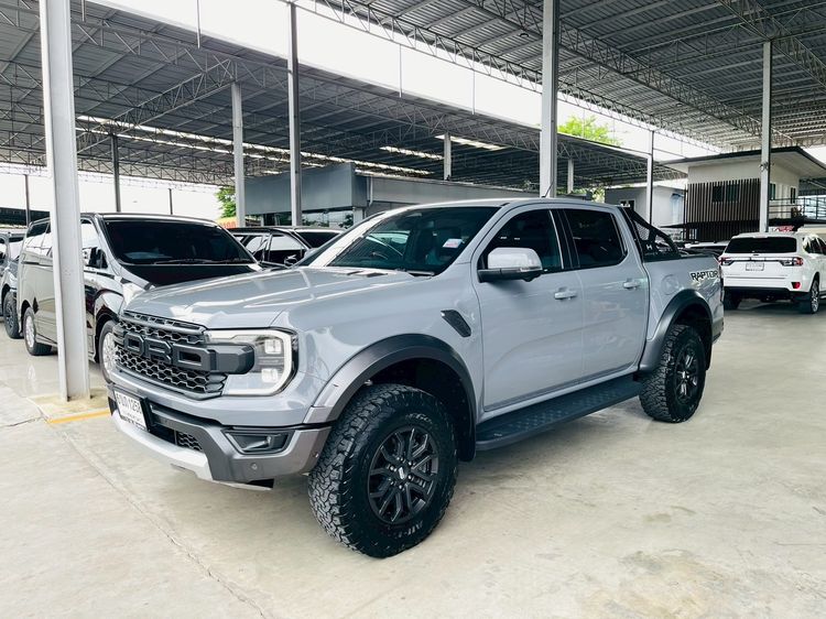 รถ Ford Ranger Raptor 3.0L V6 Twin-Turbo EcoBoost 4x4 สี เทา