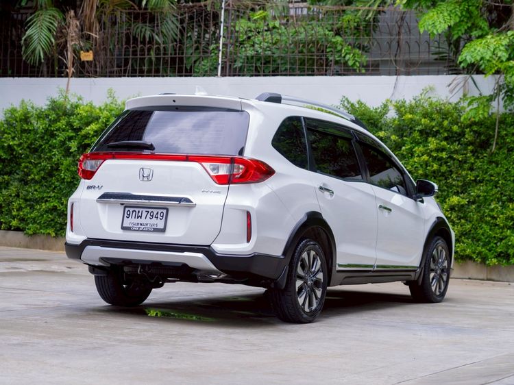 Honda BR-V 2020 1.5 SV Utility-car เบนซิน ไม่ติดแก๊ส เกียร์อัตโนมัติ ขาว รูปที่ 4