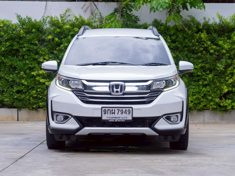 Honda BR-V 2020 1.5 SV Utility-car เบนซิน ไม่ติดแก๊ส เกียร์อัตโนมัติ ขาว รูปที่ 2