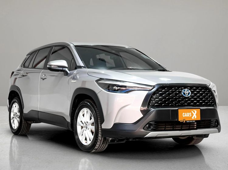 Toyota Corolla Cross 2022 1.8 Hybrid Smart Sedan ไฮบริด ไม่ติดแก๊ส เกียร์อัตโนมัติ บรอนซ์เงิน รูปที่ 4