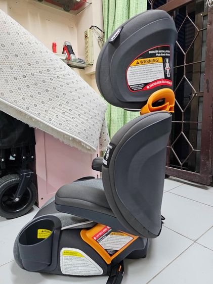 CHICCO KIDFIT CAR SEAT คาร์ซีทบูสเตอร์ สำหรับเด็กที่กำลังเติบโต ส่งต่อสภาพดี ไม่มีตำหนิ (ของที่บ้านค่ะ)  รูปที่ 6