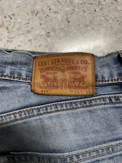 ฟ้า แขนยาว Levi's กางเกงยีนส์ ผู้ชาย