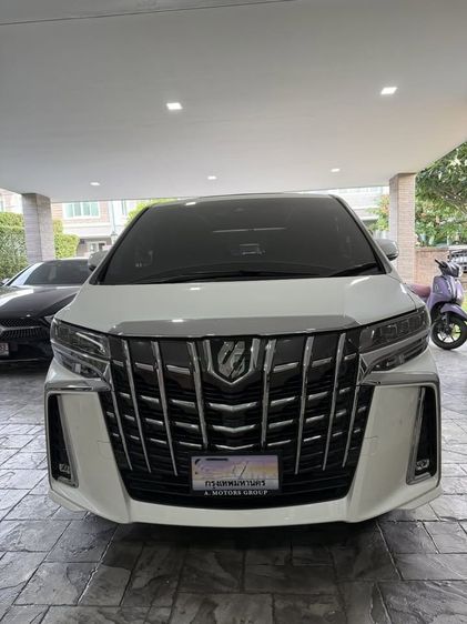 รถ Toyota Alphard 2.5 SC สี ขาว
