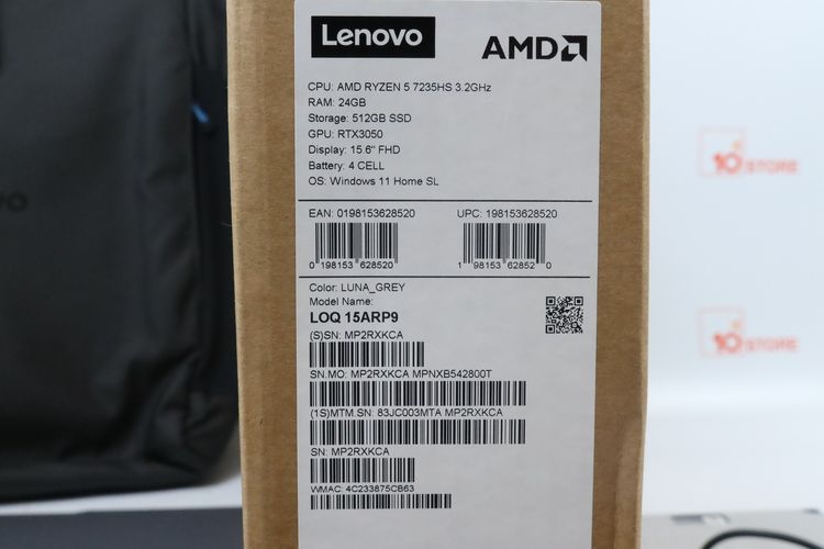 LENOVO LOQ Ryzen 5 7235HS.RTX3050 RAM24.512GB  รูปที่ 18
