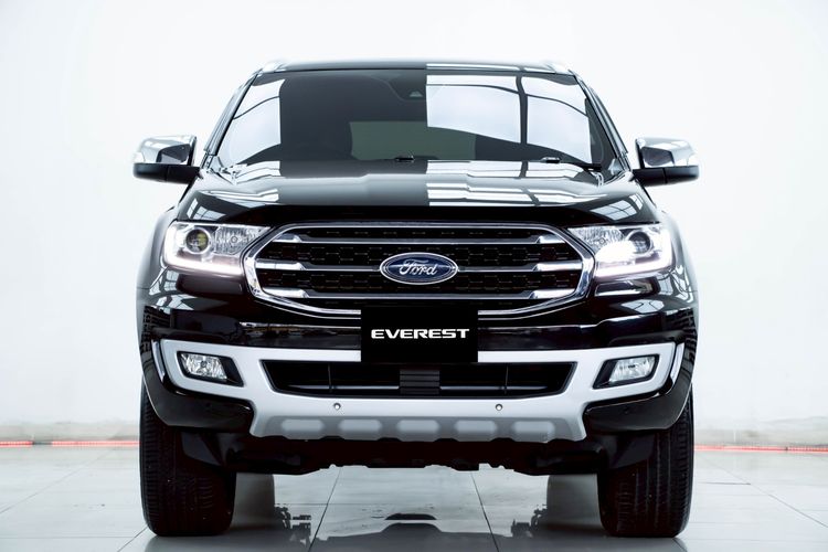 Ford Everest 2018 2.0 Bi-Turbo Titanium+ 4WD Utility-car ดีเซล ไม่ติดแก๊ส เกียร์อัตโนมัติ ดำ รูปที่ 4