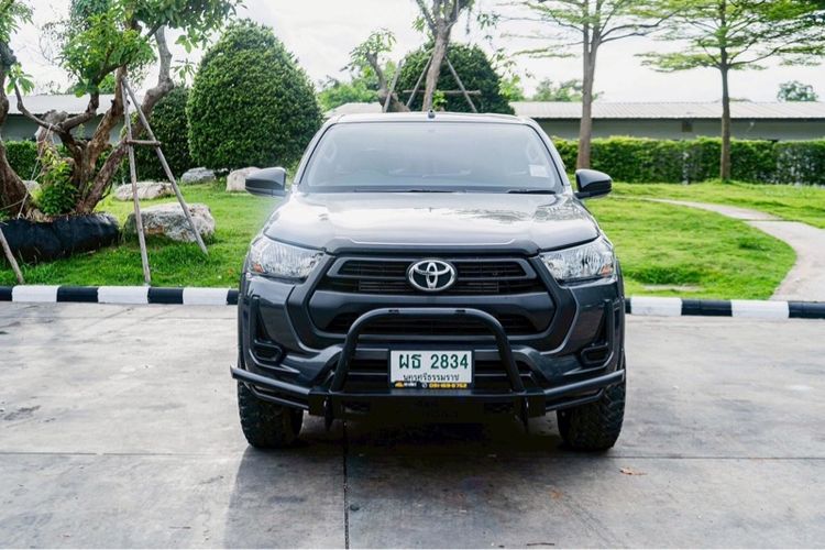 Toyota Hilux Revo 2022 2.8 J 4WD Pickup ดีเซล เกียร์ธรรมดา เทา รูปที่ 2