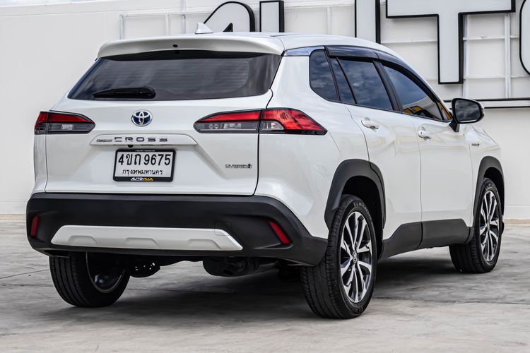 Toyota Corolla Cross 2023 1.8 Hybrid Premium Utility-car ไฮบริด เกียร์อัตโนมัติ ขาว รูปที่ 3