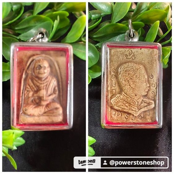 สมเด็จโต หลังรัชกาลที่ 5 เนื้อผงพุทธคุณ เลี่ยมกรอบพร้อมบูชา เมตตามหานิยม มหาบารมี