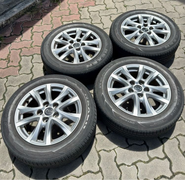 แม็กแท้ Mazda3 16 นิ้ว 5รู 114 สีเดิม
