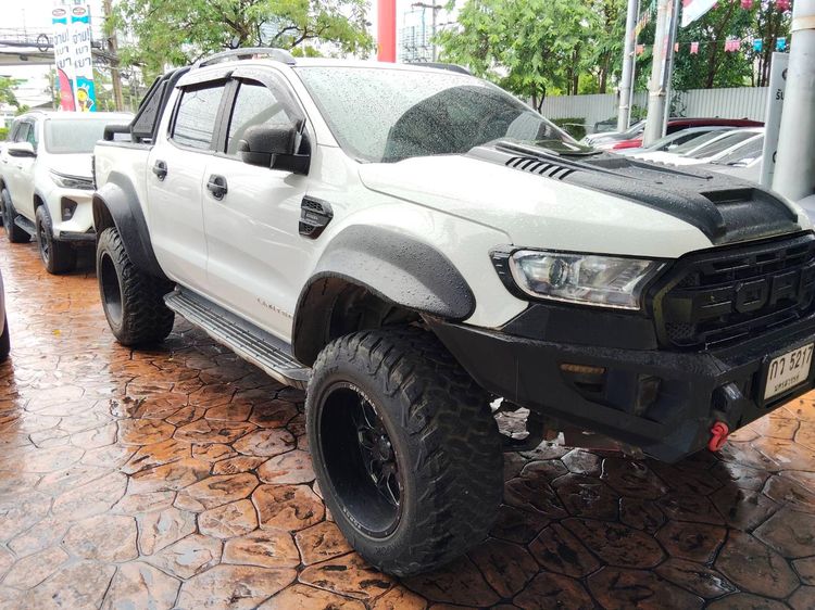 รถ Ford Ranger 2.0 Hi-Rider XLT สี ขาว