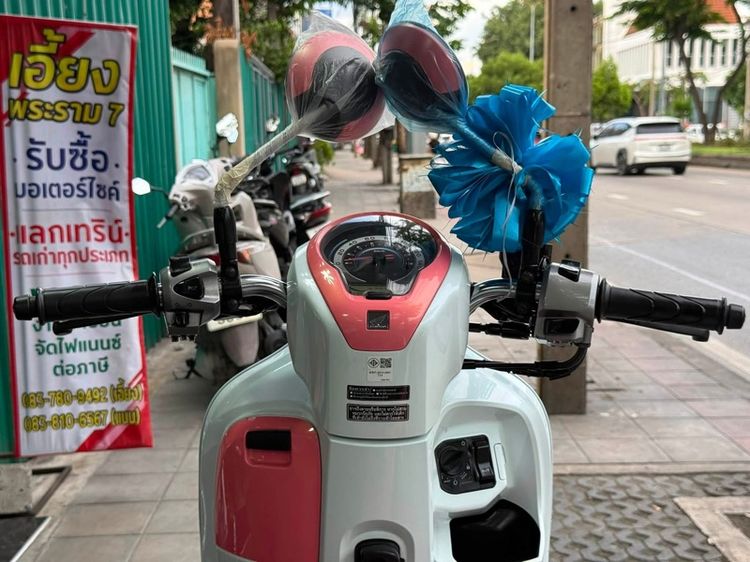 Scoopyi ขาว-ชมพู ปี64 รถบ้านใช้งานเอง  รูปที่ 7