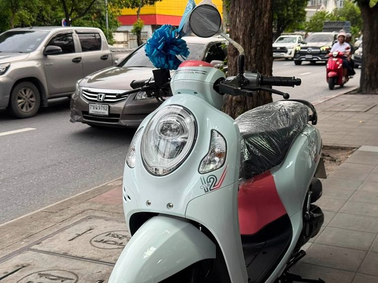 Scoopyi ขาว-ชมพู ปี64 รถบ้านใช้งานเอง  รูปที่ 2