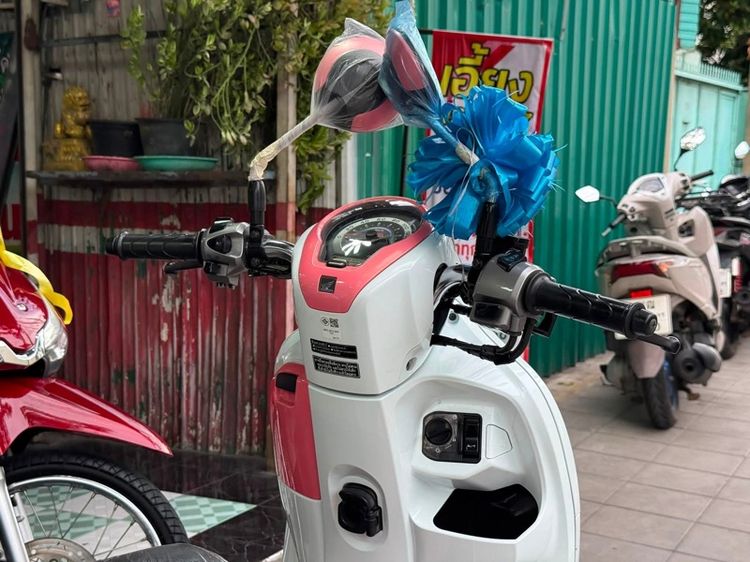 Scoopyi ขาว-ชมพู ปี64 รถบ้านใช้งานเอง  รูปที่ 9