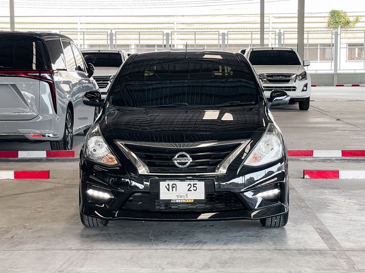 Nissan Almera 2017 1.2 E Sportech Sedan เบนซิน ไม่ติดแก๊ส เกียร์อัตโนมัติ ดำ รูปที่ 3