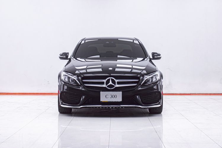 Mercedes-Benz C-Class 2017 C300 Sedan Hybrid (Diesel) ไม่ติดแก๊ส เกียร์อัตโนมัติ ดำ รูปที่ 4