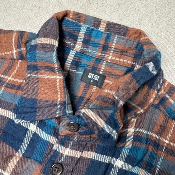 เสื้อเชิ้ต​ Uniqlo Size M รูปที่ 5