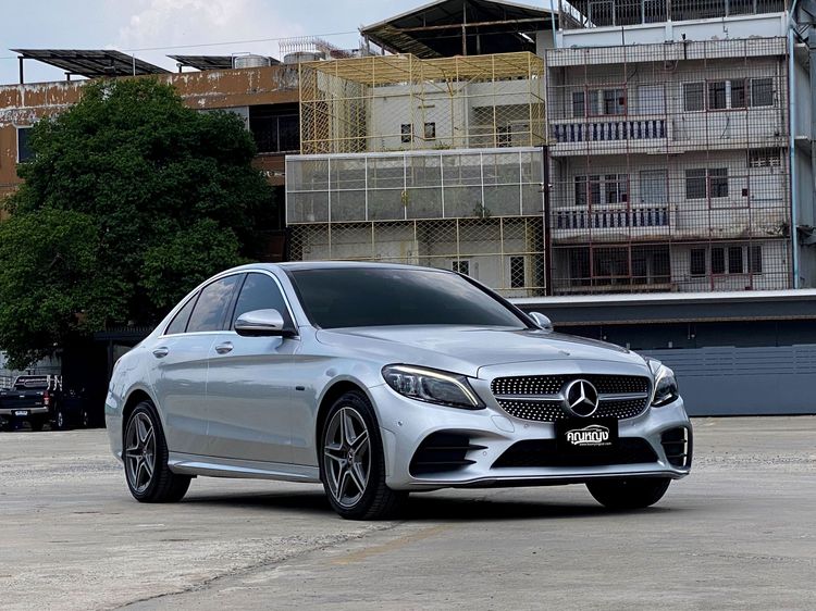 Mercedes-Benz C-Class 2019 C300 Sedan ปลั๊กอินไฮบริด (PHEV) ไม่ติดแก๊ส เกียร์อัตโนมัติ บรอนซ์เงิน รูปที่ 3