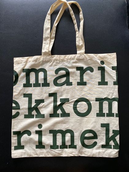 ไม่ระบุ ขาว กระเป๋าผ้า marimekko