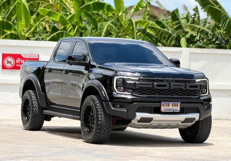 รถ Ford Ranger Raptor 3.0L V6 Twin-Turbo EcoBoost 4x4 สี ดำ