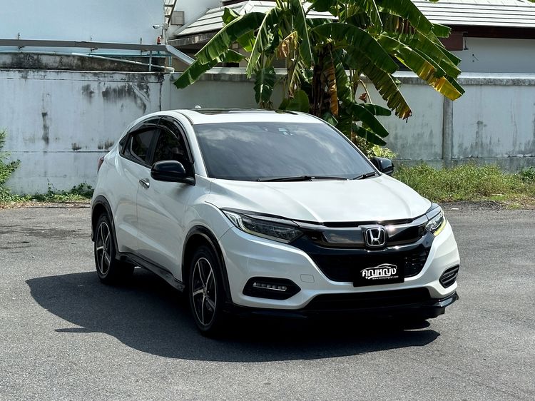 Honda HR-V 2019 1.8 RS Sedan เบนซิน ไม่ติดแก๊ส เกียร์อัตโนมัติ ขาว รูปที่ 3